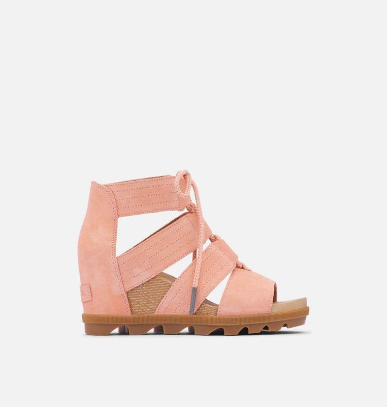 Sorel Kadın Joanie™ Ii Lace Wedge - Sandalet Pembe - 268-GAIOJK